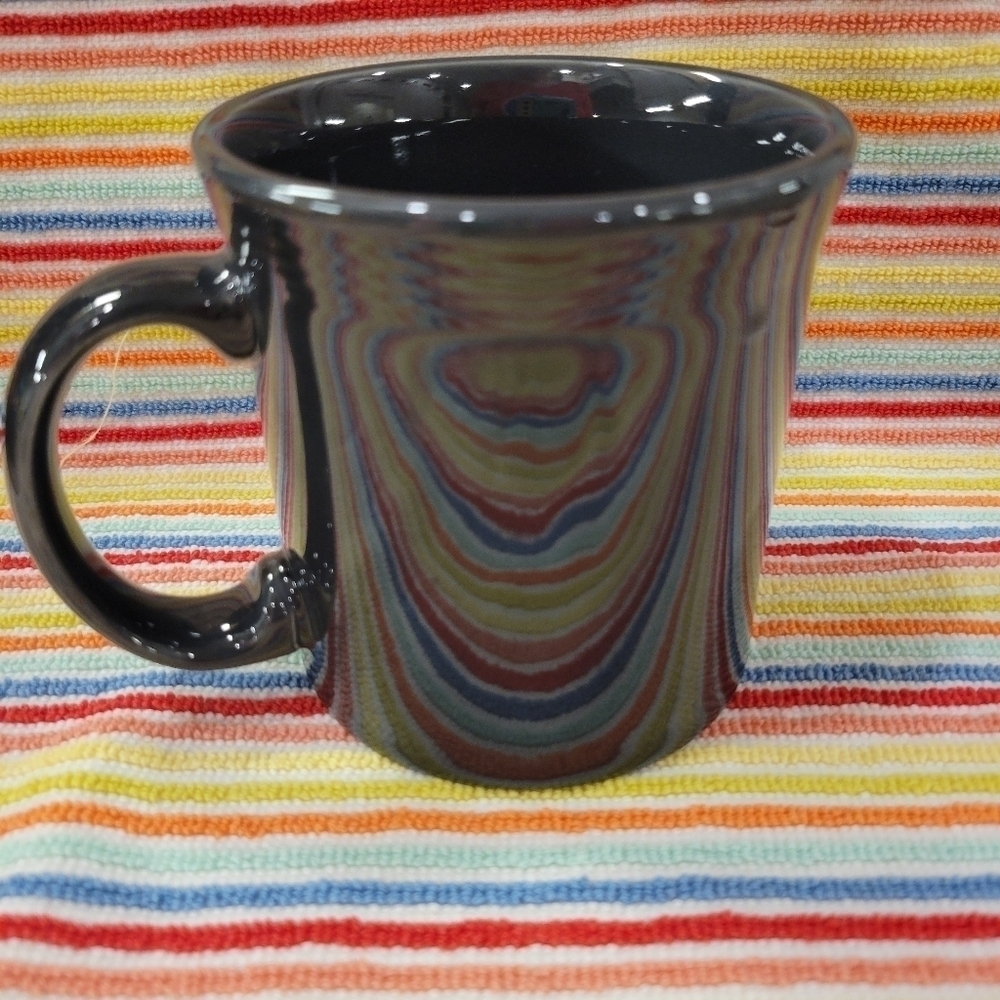 Fiesta 12 OZ Java Coffee Mug Slate FLAWED - Picture 2 of 5